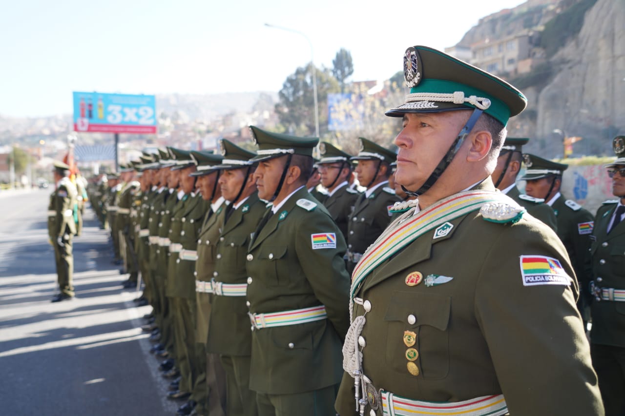 La Polic A Boliviana Cumple A Os Y Desde Hace Tiene Mando Nico