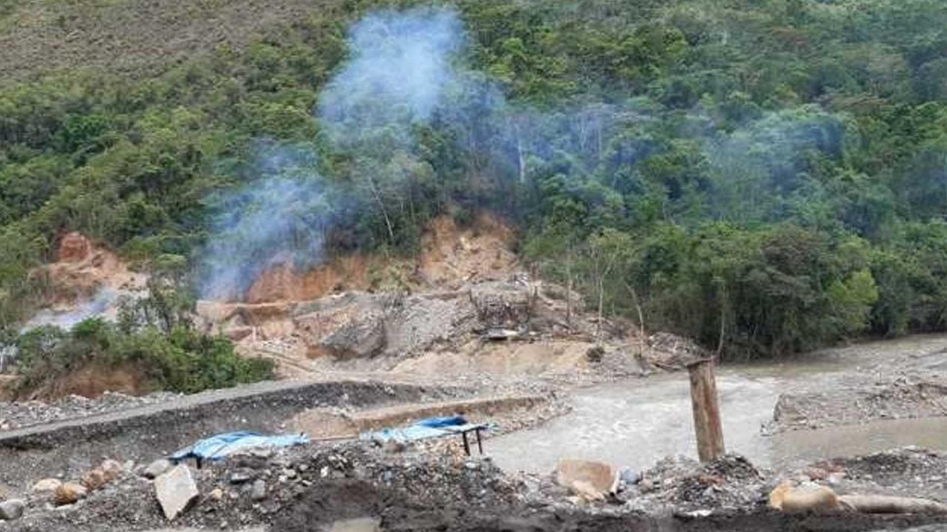 Aprehenden a 14 bolivianos y ciudadanos chinos por explotación ilegal