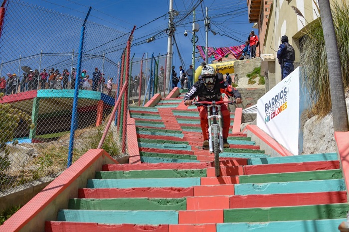 La Paz quiere romper el r cord mundial de descenso de bicicleta