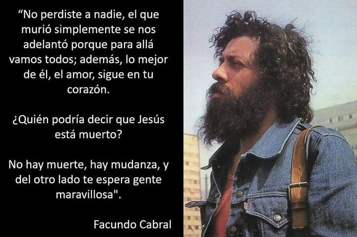 A 9 Anos De Su Partida Facundo Cabral No Es De Aqui Ni De Alla Es De La Gente Urgentebo a 9 anos de su partida facundo cabral